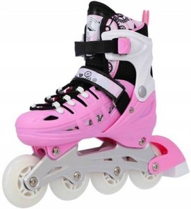 Nils Extreme 4-in-1 Inline Schlittschuhe - Pink, Gr. 39-42