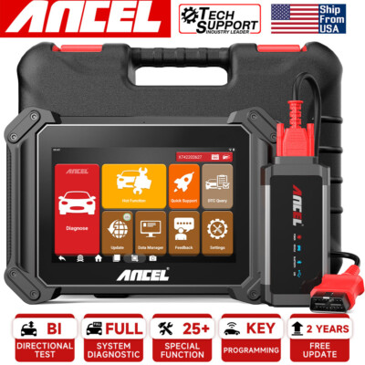 ANCEL V6 PRO OBD2 Car Bi-Directional Diagnostic Tool All System Scanner DPF ABS
