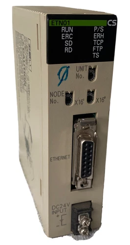 Omron PLC Ethernet Communication Module CS1W-ETN01 CS1WETN01 USED