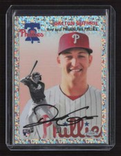 2023 Topps Chrome Platinum #117 Dalton Guthrie Rose Gold Mini Diamonds /75 RC