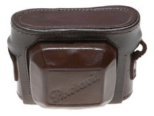 Photavid vintage film camera antique leather case in used condition