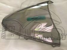 CUPOLINO PLEXIGLASS X KAWASAKI ZX6R 636 2005 2006 2008 DOPPIA BOLLA FUME' +VITI