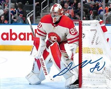 Dan Vladar Signed 8x10 Photo Calgary Flames Autographed COA C