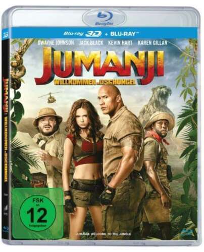 Jumanji En La Selva Blue Ray Spanish translation DVD