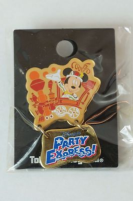 Tokyo Disney Resort Pin Party Express Mickey Red Steam Locomotive