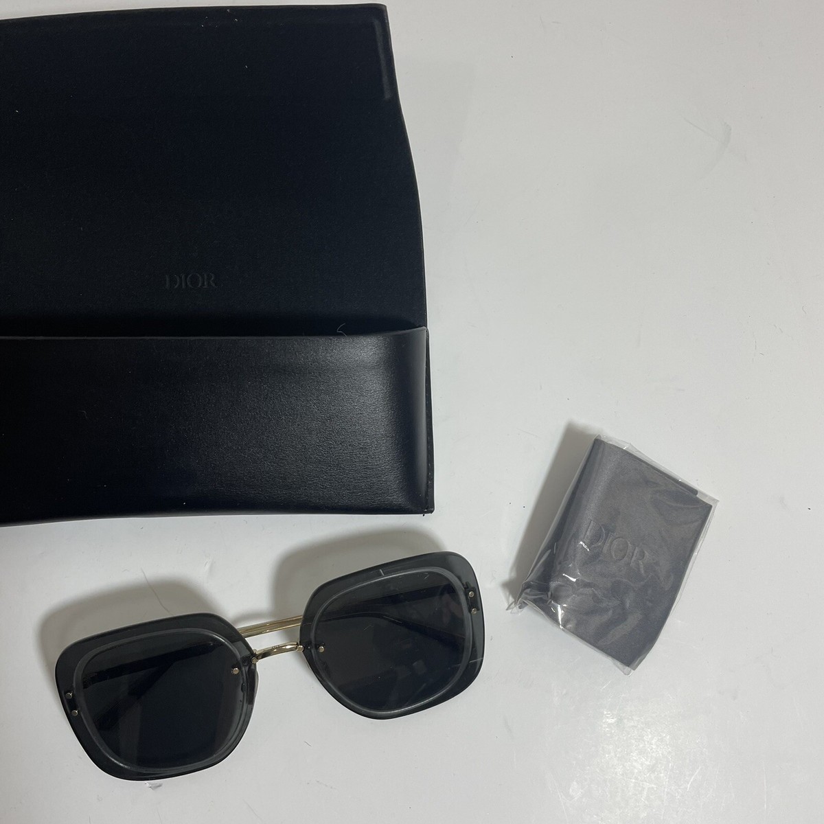 Christian Dior Ultra Dior Gold Black Metal Oversized  display picture 1