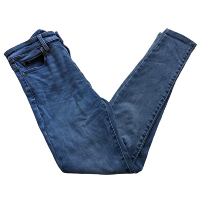 Uniqlo Women's 24 Skinny Tapered High Rise Ultra Stretch Denim