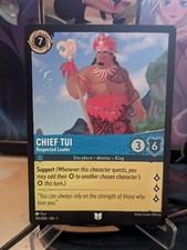 Chief Tui Respected Leader 143/204 Disney's Lorcana The First Chapter