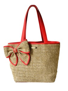 kate spade woven beach bag