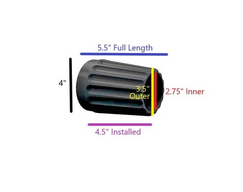* OEM Indian Motorcycle Grooved Exhaust Tips, Pair Item # 2880799-266 - Bild 4 von 5