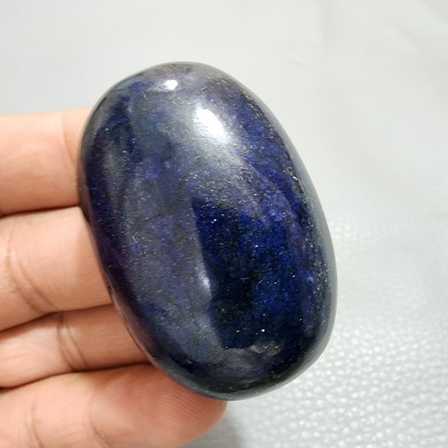 Schöner Lapislazuli Palme Sorgenstein Quarz Kristall poliert Edelstein 425 Crt - Bild 3 von 10