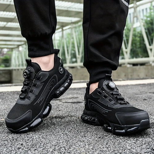 Indestructible Safety Work Shoes Steel Toe Breathable Work Boots Mens' Sneakers - Bild 21 von 26