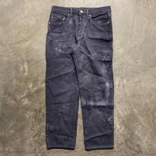 Free People Casual Dark Purple Faded Denim Jeans Men 30x27