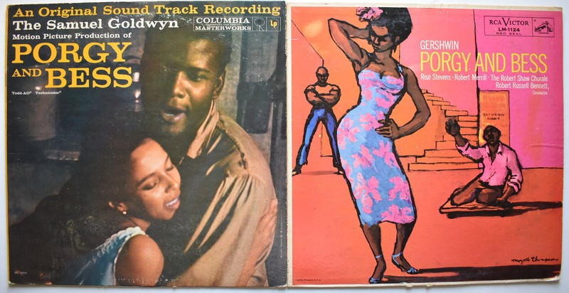 PORGY & BESS 2 RECORD LOT VINYL LP RECORD JAZZ POP SOUNDTRACK OST GERSHWIN