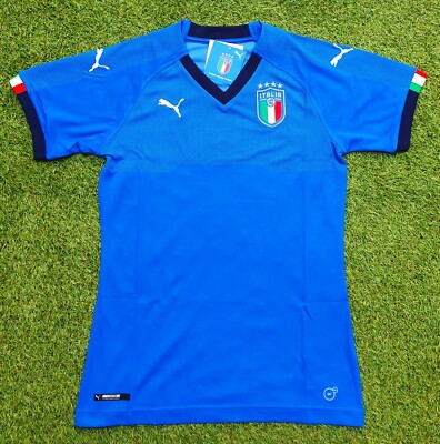 Italien Italia FIGC Damen Fussball Trikot Jersey Puma + Größe XS + EM WM 752287