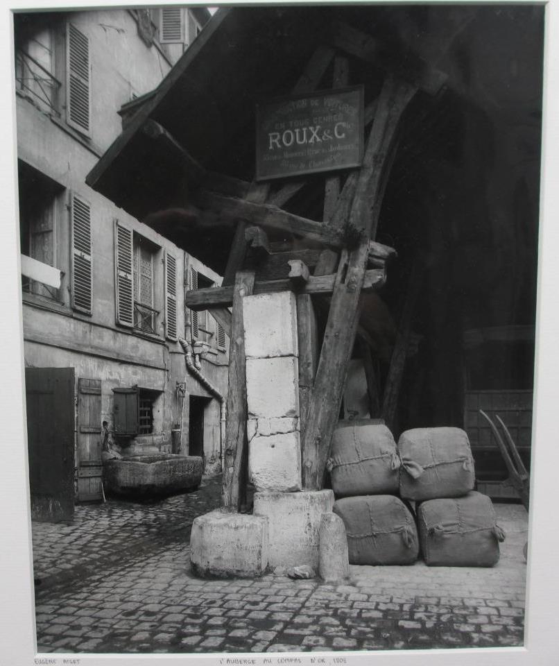 Eugene Atget L'auberge Au Compas d'Or 1909 YellowKorner Certified
