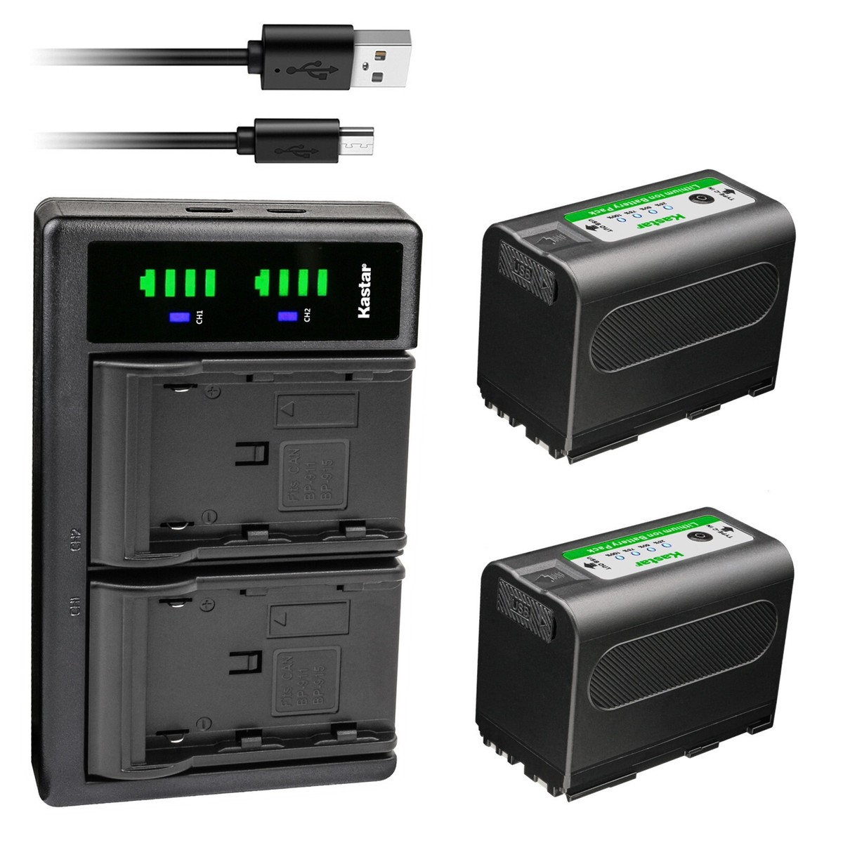 Canon EOS C100（EFマウント）バッテリー BP-955 3本付属 Battery for Canon BP955 EOS C100 Mark II XF305 XL1 XL1S XL2 XM2 BP