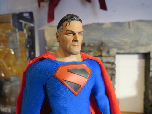 Cabeza 1/12 pintada a medida para BMS Superman El Retorno del Rey/Alex Ross KCS - Imagen 3 de 8