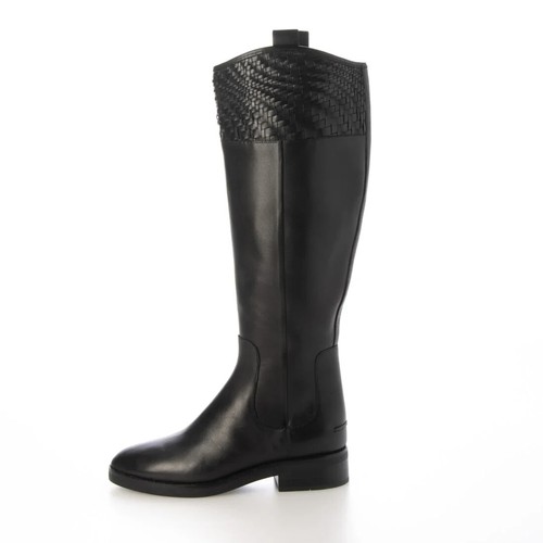 Cole Haan Hampshire Women's Low Heel Riding Boots Black Leather Size 9 - Picture 2 of 6