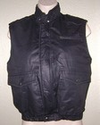 BLACK nice warm vest Jacket sz Small faux Fur lined zip front SIERRA HIGH EUC! — photo 1
