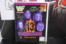 WWF Wrestlemania 13 Magazine - Signed Bret Hart, Undertaker & Shawn Michaels JSA