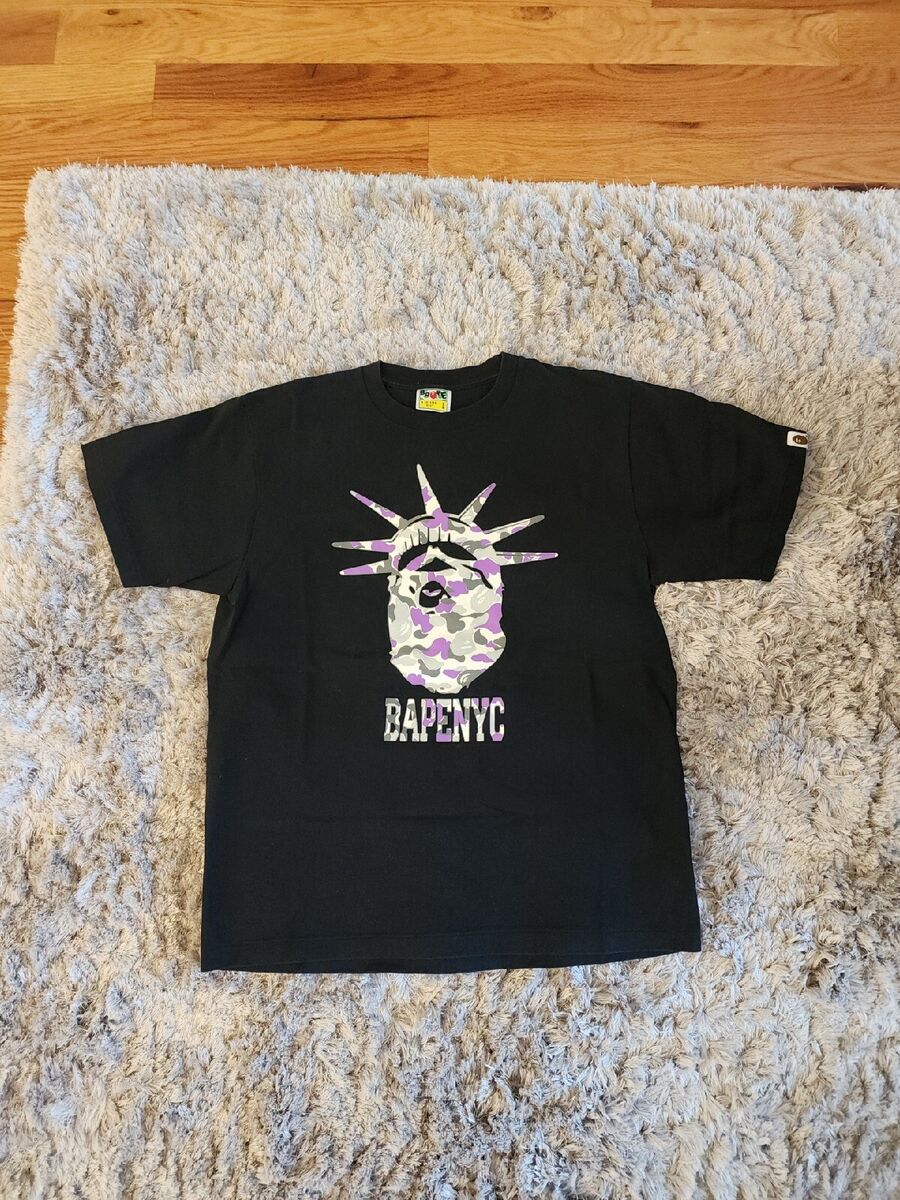 Bape NYC Short Sleeve Shirt Size L (Excellent Condition)! | eBay Bape NYC Short Sleeve Shirt Size L (Excellent Condition)! | eBay