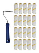 10cm Malerrollen Streichwalzen + Farbbügel- ...