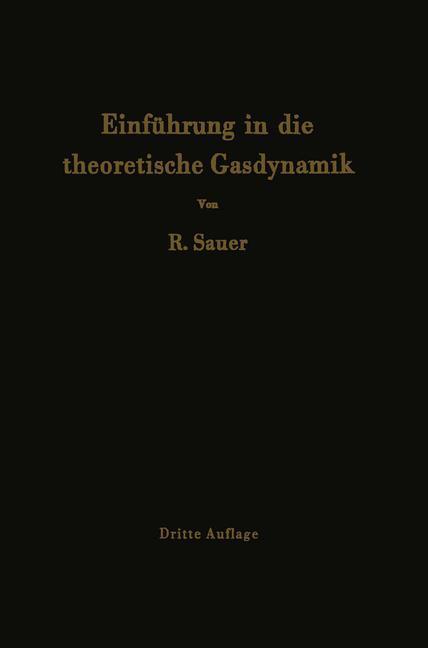 Thumbnail - Einführung In Die Theoretische Gasdynamik | Buch | 9783642927911