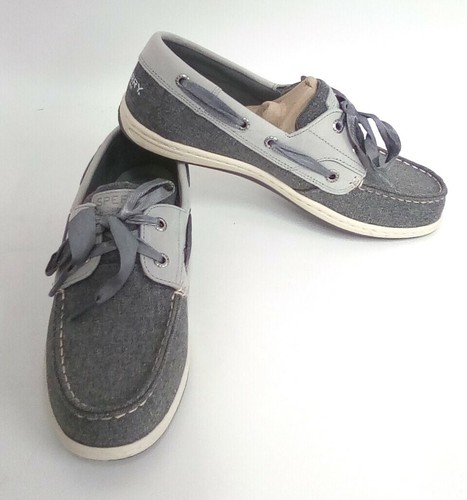 Sperry Koifish Sparkle Chambray Boat 