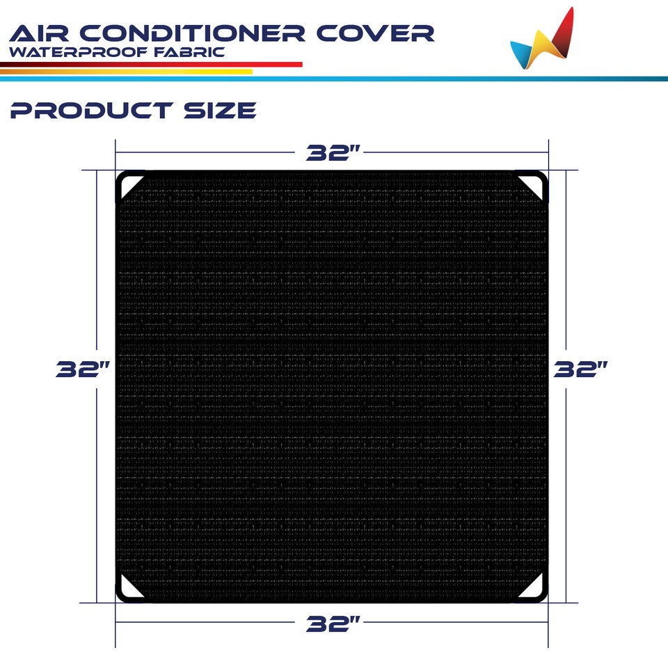 Air Conditioner Cover AC Unit Mesh Cover Outside AC Compressor ...