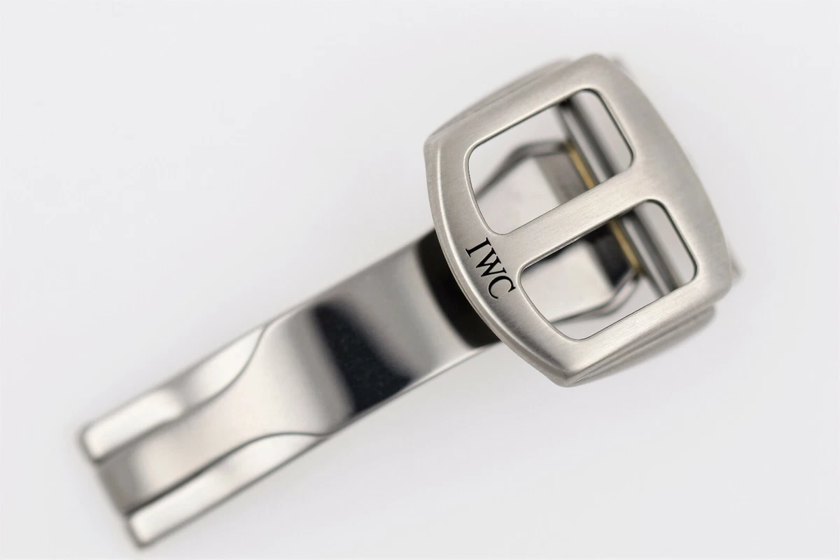 IWC Vintage Deployment Clasp Buckle 16mm NOS Stainless Steel 2901