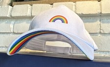 Rainbow Baseball Cap UNISEX  Cute Hat Soft Cotton : 2023