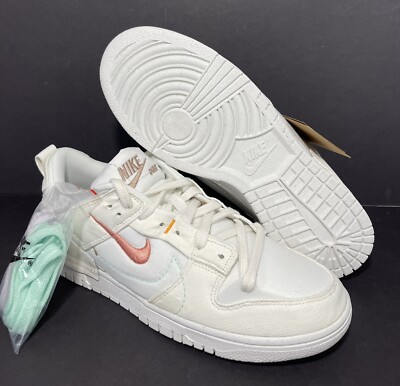 Nike Women Dunk Low Disrupt 2 Pale Ivory Sail Shoes Sneakers