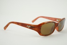 MJ 219-12 Punchbowl 54-1-17-135 Brown Red Stripe Polarized Brown Mirrored