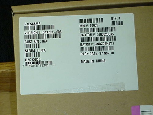 Intel FALSASMP SAS MIDPLANE For SR1500/SR2500 NEW IN BOX! - Picture 6 of 6