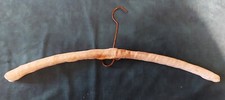 Hanger early 20th century wood covered with fabric