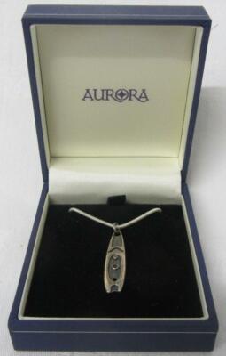 Aurora Orkney 925 Silber Anhänger von Steven Cooper