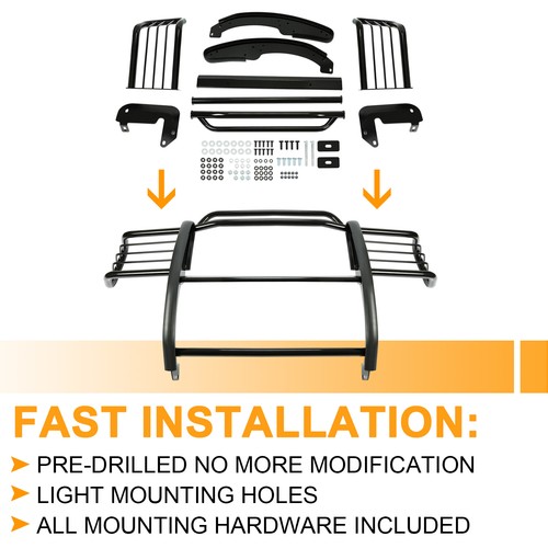 Front Grille Brush Guard For 2001-2012 Ford Ranger Mazda B-Series | eBay