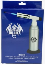 Special Blue Monster  Flame Butane Torch - SILVER - Welding, BBQ, Cooking