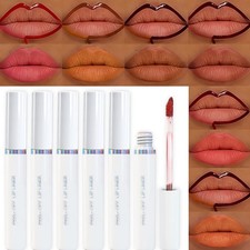 6-Piece Lip Liner Set, Portable and Precise for Defining Lip Lines