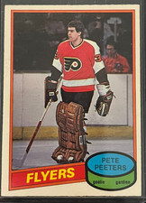 1980 O-PEE-CHEE #279 PETE PEETERS ROOKIE CARD. rookie card picture