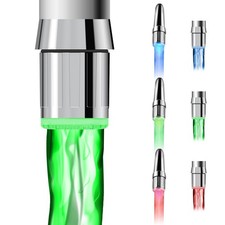 RC-F03 2-Pack Color Changing Faucet Temperature Indicator - 3-Color Water