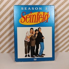 Seinfeld -DVD - Complete 3rd Third Season - 4 Discs 22 Episodes 505 minutes