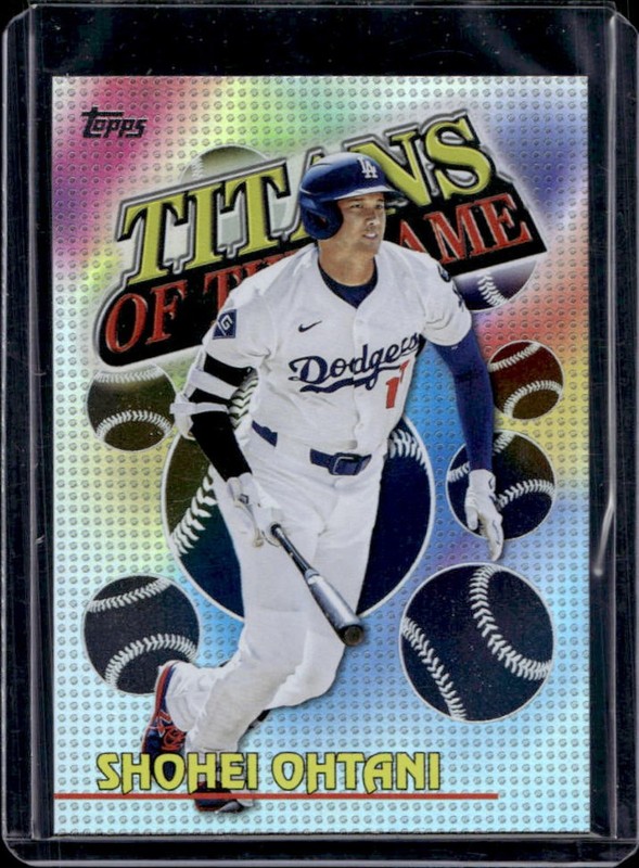 2026 Topps Shohei Ohtani Titans Of The Game #TOG-1 Dodgers