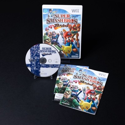 Super Smash Bros. Brawl - Nintendo Wii Spiel - PAL - CiB - Zustand Sehr Gut