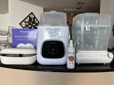 Momcozy KleanPal Pro Baby Bottle Washer Sterilizer  Dryer Combo, Very Clean