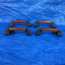 BMW 7 Series F01 F02 Amaro walnut Individual Headliner Roof Grab Handles RARE