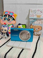 Olympus FE-5050 Blue Vintage Digital Camera with Tested Working English