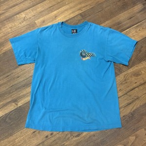 Vtg XL Hot Wheels Double Sided Tee Shirt Giant (see Pics)