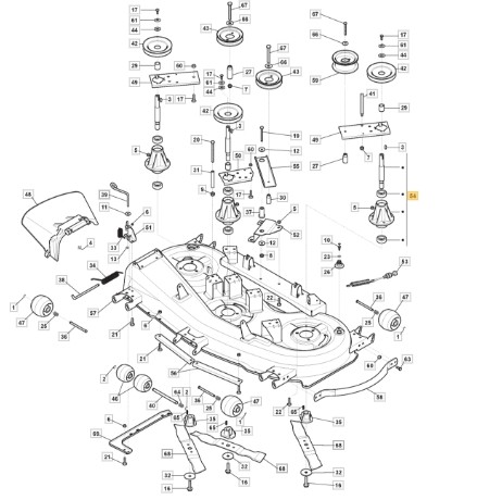Flangia Stiga 382207213/0 per 22/118H e 2446H-SD - Prezzo Imbattibile